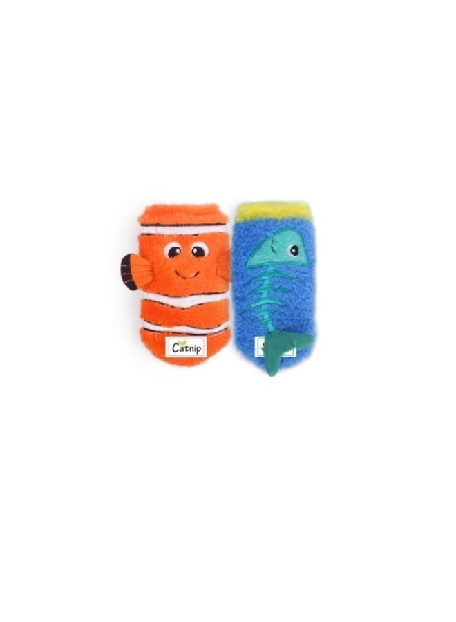 all for paws Sock Cuddler Sea Sock 2 Pack  - Image 2