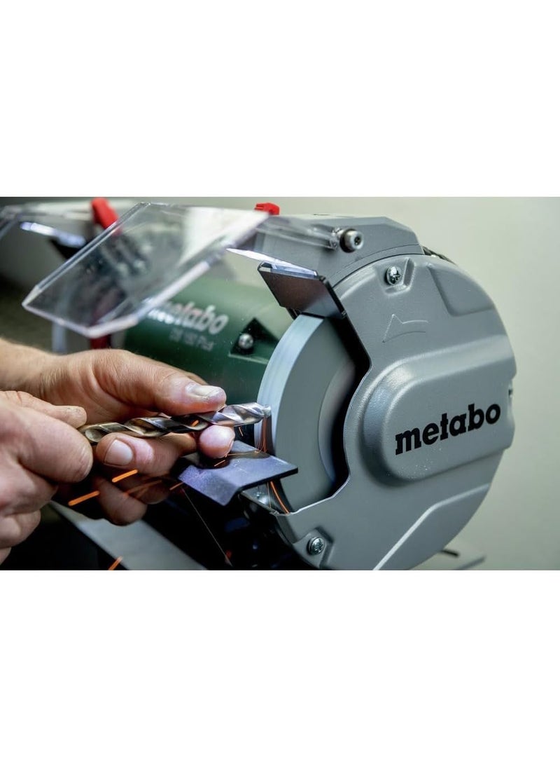 Metabo Metabo 6Inch Heavy Duty Bench Grinder 3600 RPM 36 Amps LED Light Adjustable Eye Shield and Spark Deflector DS 150 Plus 604160420  - Image 4