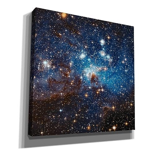 Epic Graffiti 'LH 95 Star Cluster' Hubble Space Telescope Canvas Wall Art, 12" x 12" - Image 2