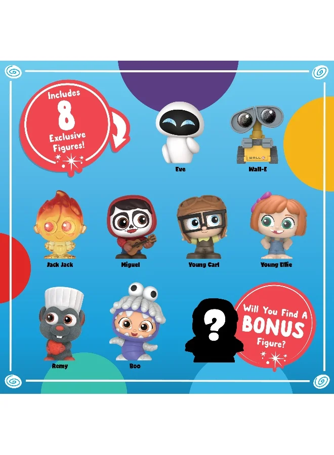 Disney Doorables Pixar Fest Collection Peek includes 8 Collectible Figures
