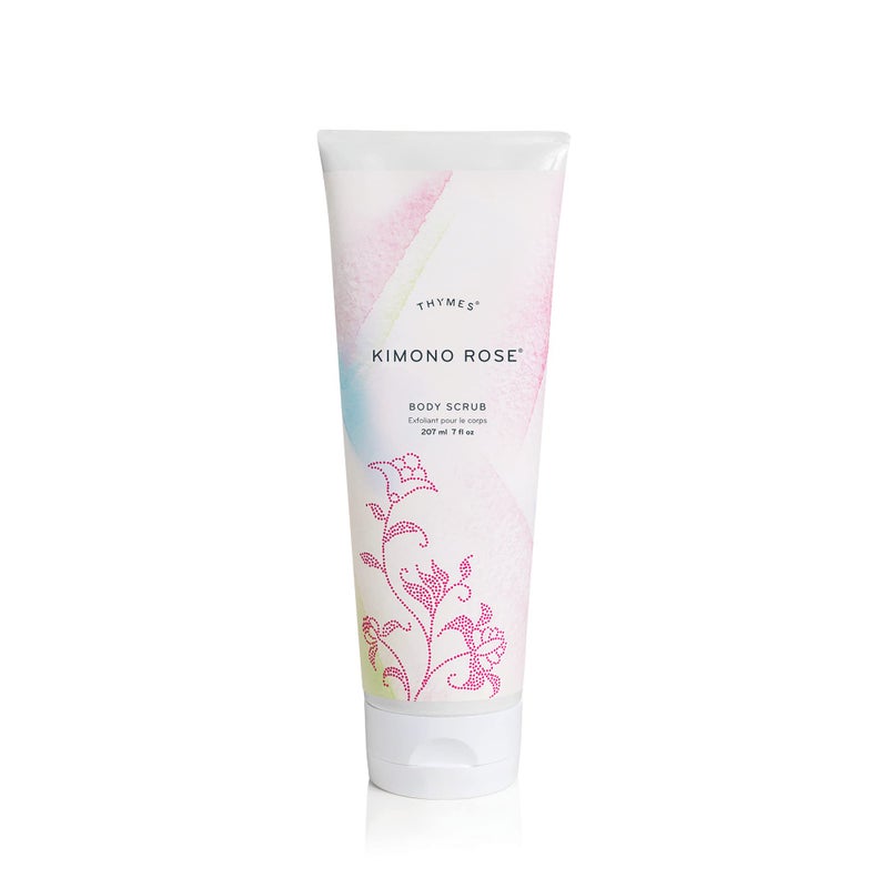 Thymes Body Scrub  7 FL Oz  Kimono Rose
