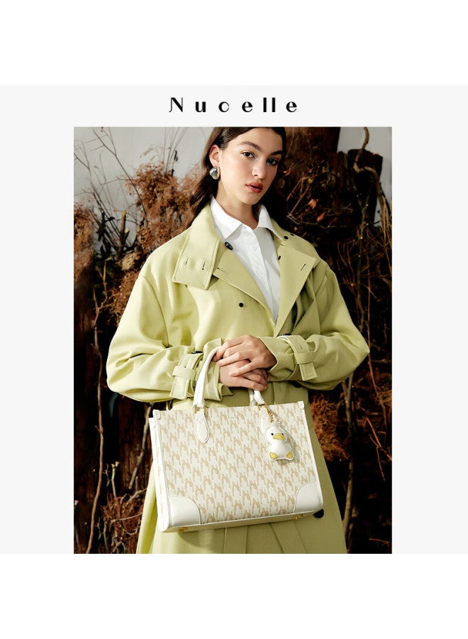 Nucelle Women's Bag Commuter Versatile Tote Large Capacity Crossbody Laptop Briefcase Handbag Birthday Gift - Image 2