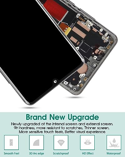 SRJTEK OLED for Huawei P30 Pro Screen Replacement LCD Display for VOG-L29 VOG-L09 VOG-AL00 VOG-TL00 Touch Screen Digitizer Assembly Replacement Repair Parts with Frame（Support Fingerprints） - Image 5