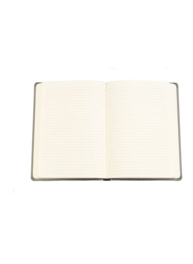 Collins Legacy A5 Hard Cover Notebook 240 80gsm Ruled Pages Grey Cover - Image 2