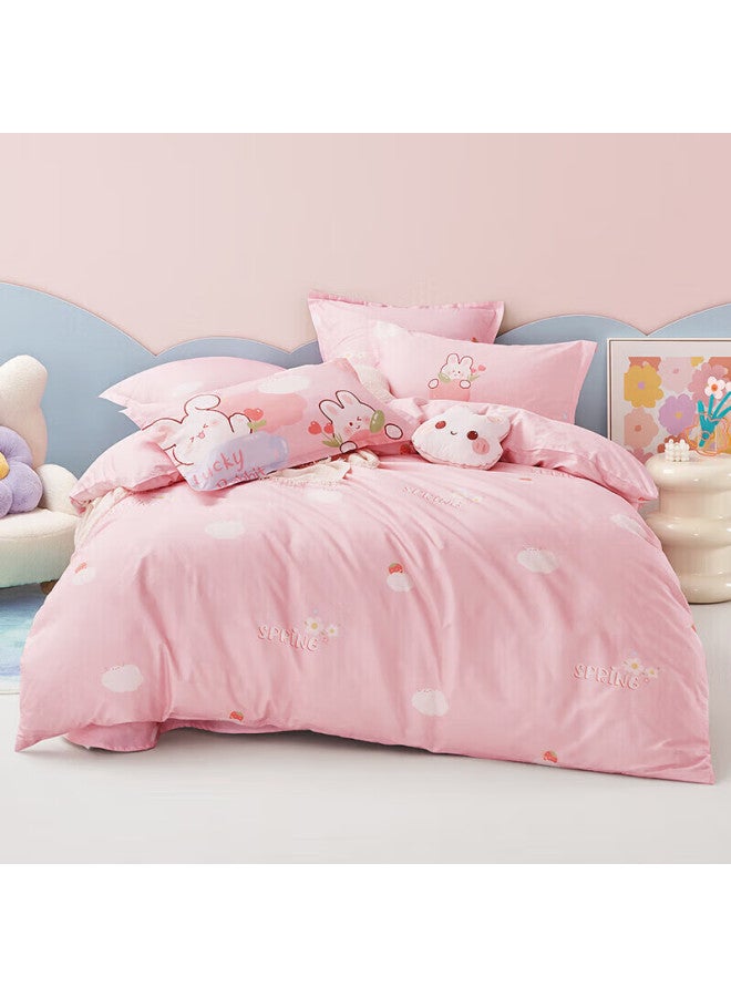 Luolaikids Cotton Duvet Cover For Girls, Class A Single Bed, 100% Pure Cotton, 120*150cm - Image 1