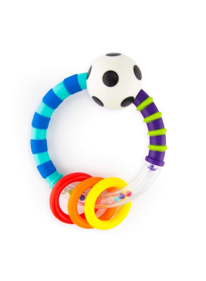Sassy Ring Rattle ; Developmental Baby Toy For Early Learning ; High Contrast ; For Ages Newborn And Up - Image 1