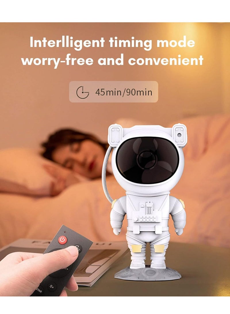 ELTRAZONE Astronaut Star Projector Night Lights, Kids Room Decor Aesthetic,Astronaut Nebula Galaxy Projector Night Light,Remote Control Timing and 360°Rotation Magnetic Head,Lights for Bedroom,Gaming Room Decor - Image 5