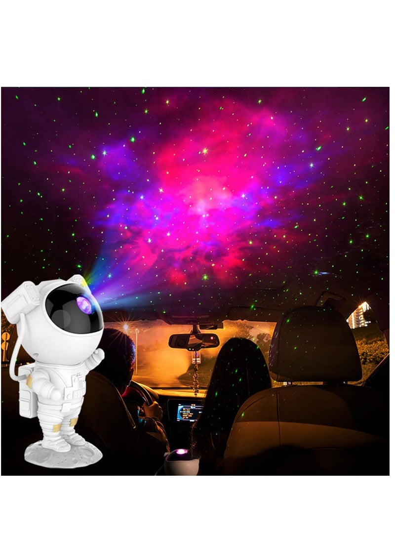 ELTRAZONE Astronaut Star Projector Night Lights, Kids Room Decor Aesthetic,Astronaut Nebula Galaxy Projector Night Light,Remote Control Timing and 360°Rotation Magnetic Head,Lights for Bedroom,Gaming Room Decor - Image 2