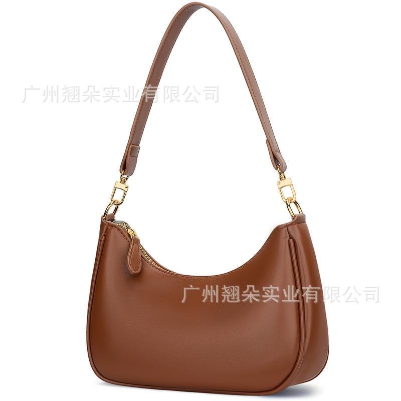 Women's PU Shoulder Bag Trendy Minimalist Handbag - Image 2