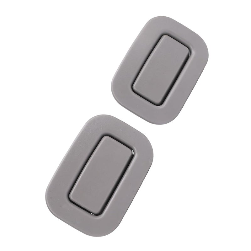 Rear Seat Recliner Button Pair, Grey ABS, Left Right 64328AG011 64328AG001 - Wearproof Durable Construction, Easy Installation, Power Seat Switch Driver Side Replacement - Image 3