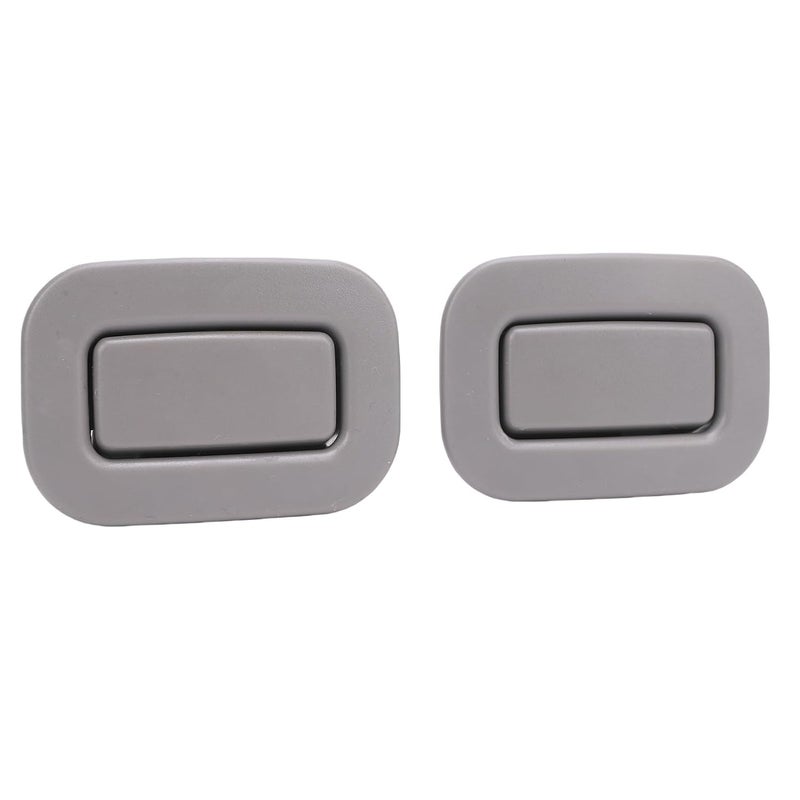 Rear Seat Recliner Button Pair, Grey ABS, Left Right 64328AG011 64328AG001 - Wearproof Durable Construction, Easy Installation, Power Seat Switch Driver Side Replacement - Image 2