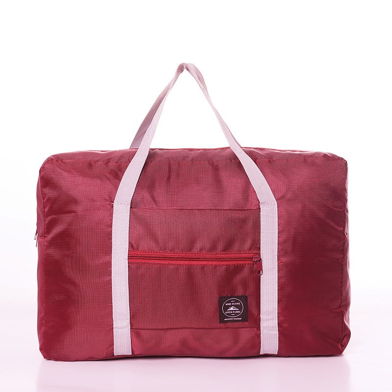 Multifunctional Travel Bag, Large Capacity Luggage Bag, Portable Clothing Storage Bag, Foldable Boarding Bag, Trolley Case - Image 1