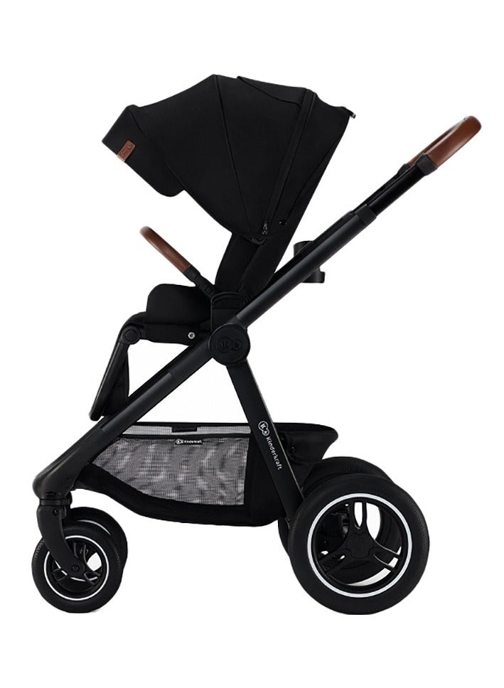 Kinderkraft Everyday 2-in-1 Travel System, Black - Image 5