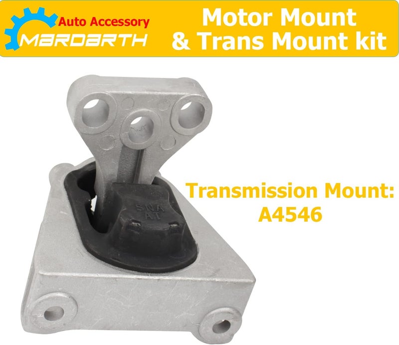 Mardarth Set of 4 Engine Motor and Transmission Mounts for 2006-2010 Honda Civic 1.8L Automatic - Image 5