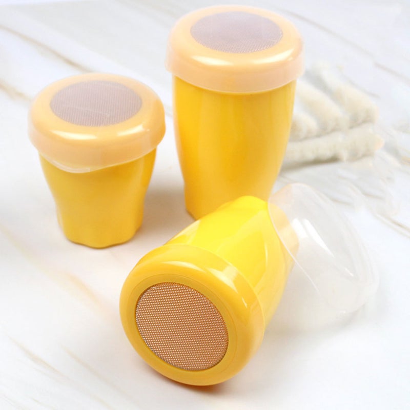 3pcs Powder Storage Bottles Powder Jars Sprinkling Matcha Cocoa Bottles - Image 3