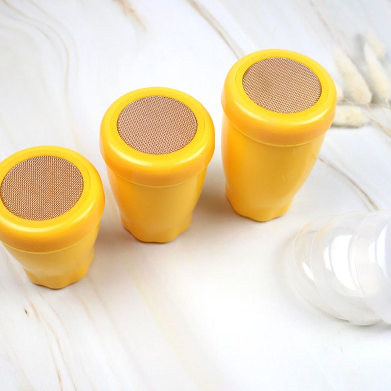 3pcs Powder Storage Bottles Powder Jars Sprinkling Matcha Cocoa Bottles - Image 5