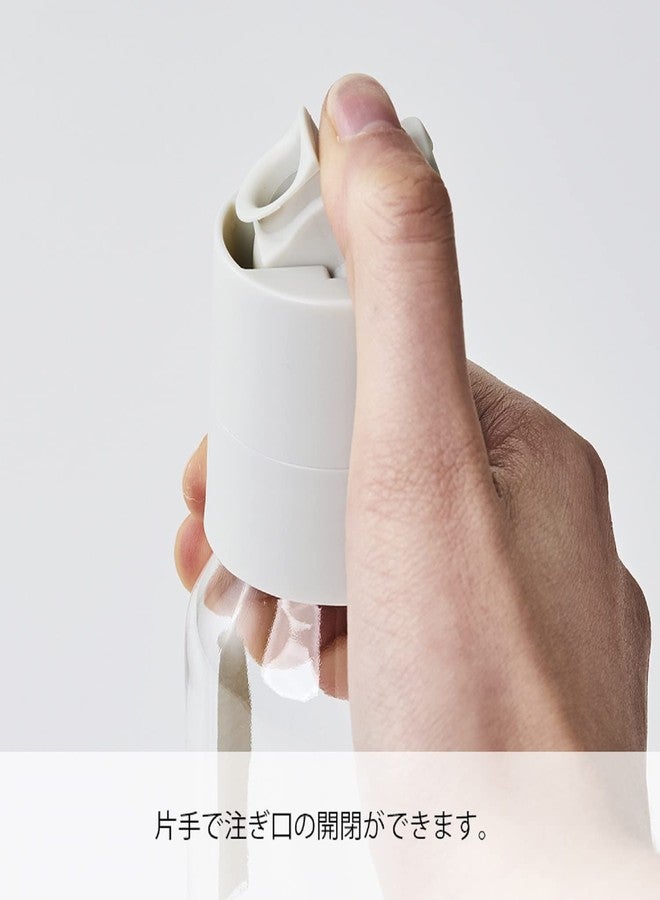 Hario Flip-Top Dressing Bottle, 120ml, Pale Grey - Image 3