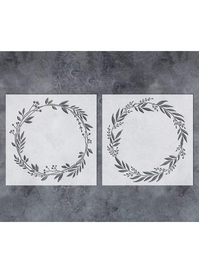 Gss Designs Laurel Wreath Stencil (2 Pack) Reusable Leaf Template Stencils (12X12 Inch) For Painting On Wood Diy Plant Outdoor Wood Sign Home Decor (Sl 092) - pzsku/Z0B97010487EEE77987D2Z/45/_/1692171996/abb980f9-19cd-421c-861e-617562a5245a