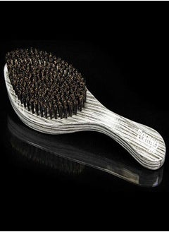 TORINO PRO WAVE BRUSHES BY BRUSH KING Ing Medium Curve Wave Brush Made With 100% Boar Bristles True Texture Medium All Purpose 360 Waves Brush For Men  - Image 2