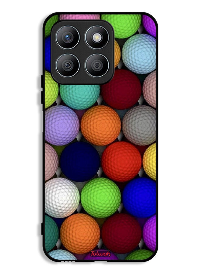 Tolwak Honor X8b Protective Case Cover Balls Abstract Art - Image 1