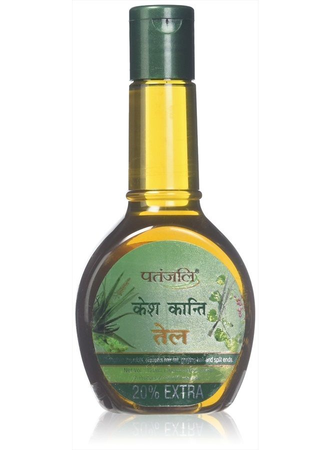 Patanjali Divya Kesh Kanti Hair Oil for Strong Hair Split Ends Grey Hair and Hairloss 100ml - Image 1