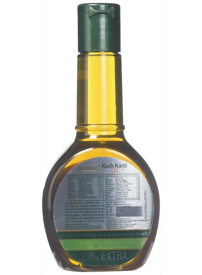 Patanjali Divya Kesh Kanti Hair Oil for Strong Hair Split Ends Grey Hair and Hairloss 100ml - Image 2