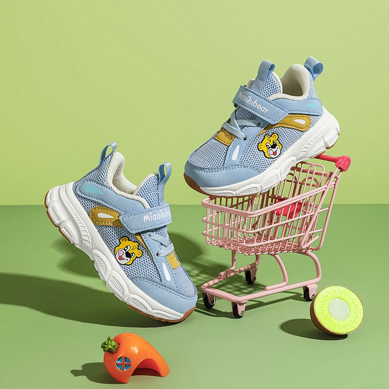 Toddler Toddler Shoes Mesh Shoes For Boys And Girls 2024 New Breathable Children'S Baby Sports Shoes - Image 2