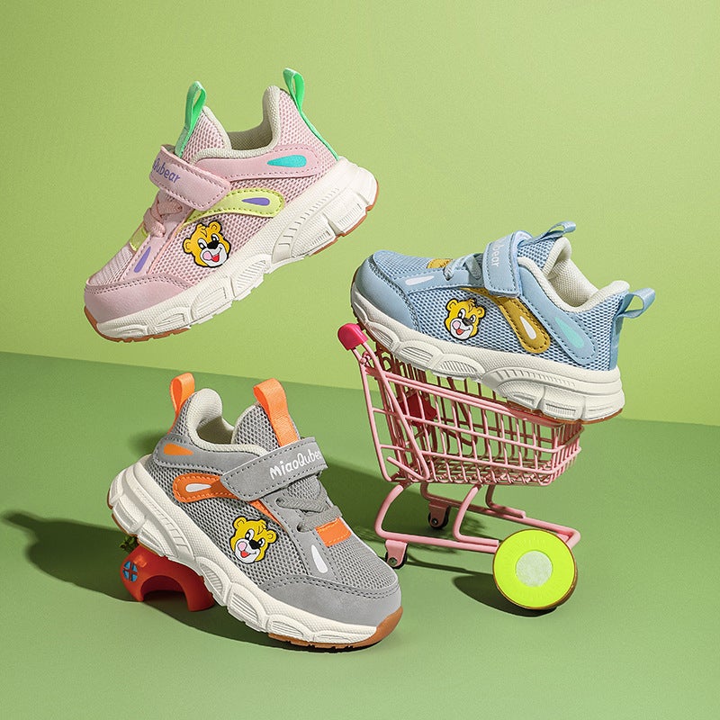 Toddler Toddler Shoes Mesh Shoes For Boys And Girls 2024 New Breathable Children'S Baby Sports Shoes - Image 5