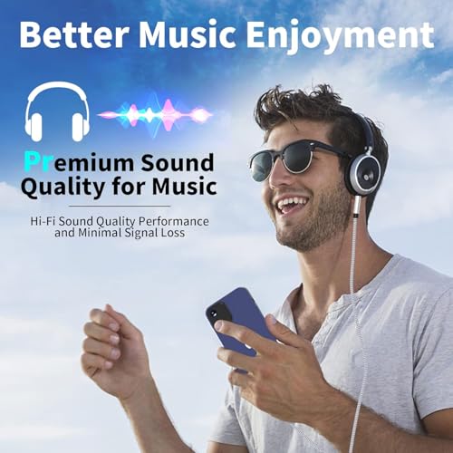 esbeecables USB C to 3.5mm Audio Aux Jack Cable, HiFi Aux Cord for iPhone 15 iPhone 16 Type C to 3.5mm Headphone Car Stereo Cord Compatible with iPhone iPad, Galaxy S24 S23 S22 Note 20, Pixel to Car, Speakers - Image 3