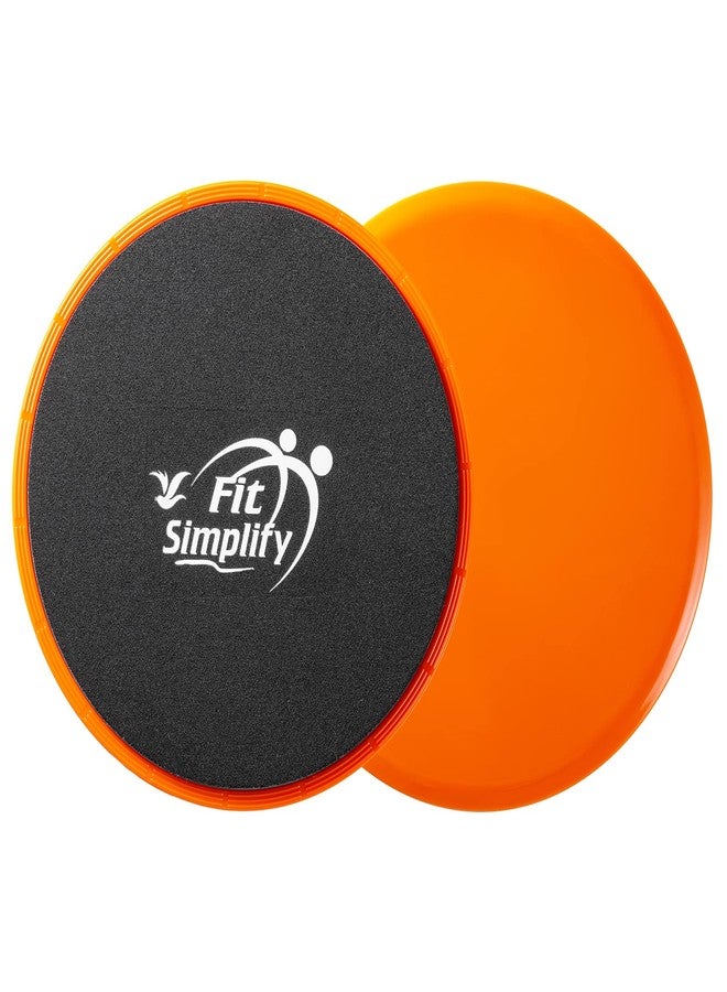 Fit Simplify Core Sliders Abdominal Exerciser with Instruction Guide and Carry Bag - Image 1
