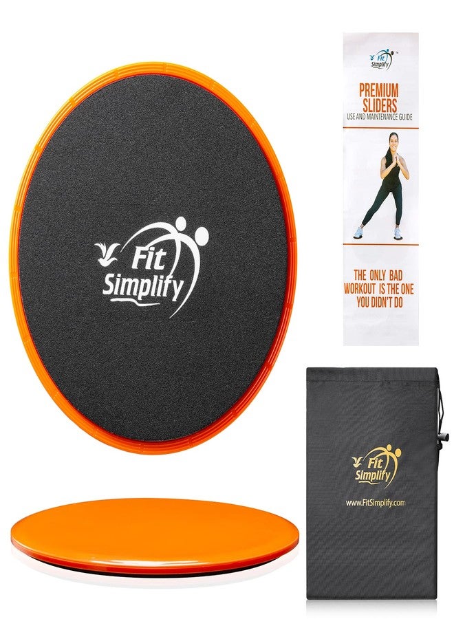 Fit Simplify Core Sliders Abdominal Exerciser with Instruction Guide and Carry Bag - Image 5