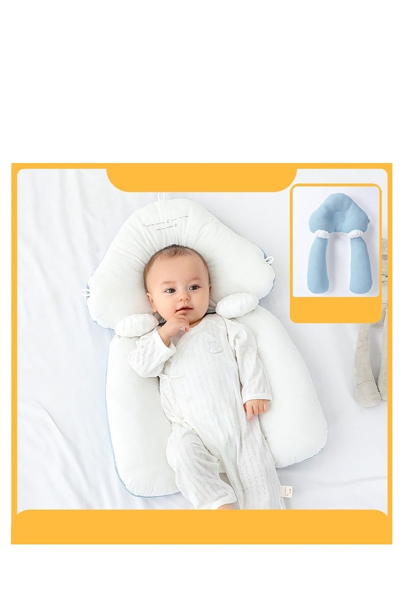 ماكدو وسائد رضاعة للأطفال حديثي الولادة، وسادة الرضاعة الطبيعية والرضاعة بالزجاجة، تصحيح انحراف رأس الطفل، وسادة حماية قابلة للغسل وجيدة التهوية، مناسبة للأطفال من عمر 0 إلى 36 شهرًا - Image 1