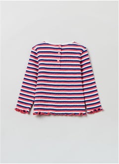 Ovs OVS Striped T Shirt With Long Sleeves  - Image 2