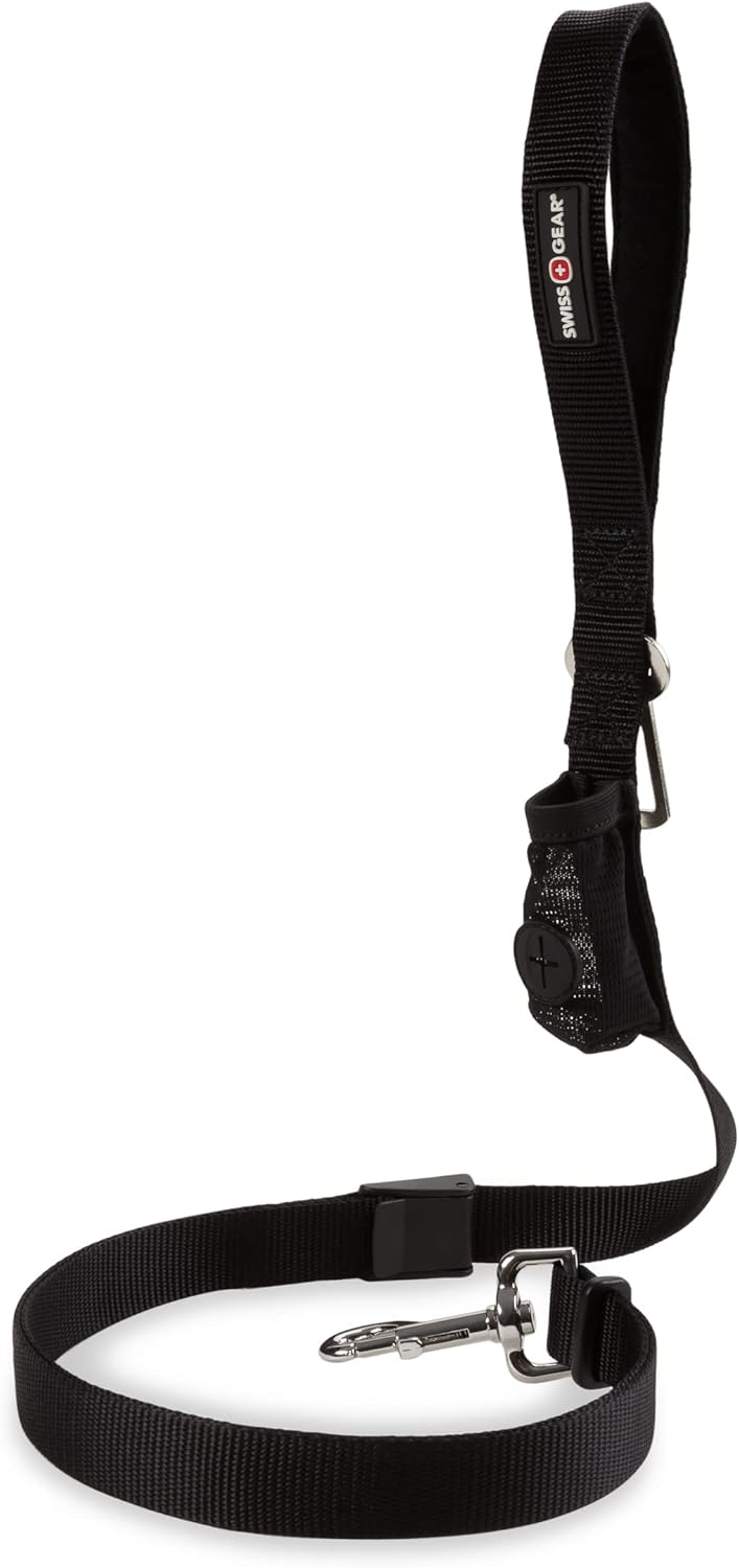 SwissGear 3317 Multifunction Dog Leash Black - Image 1