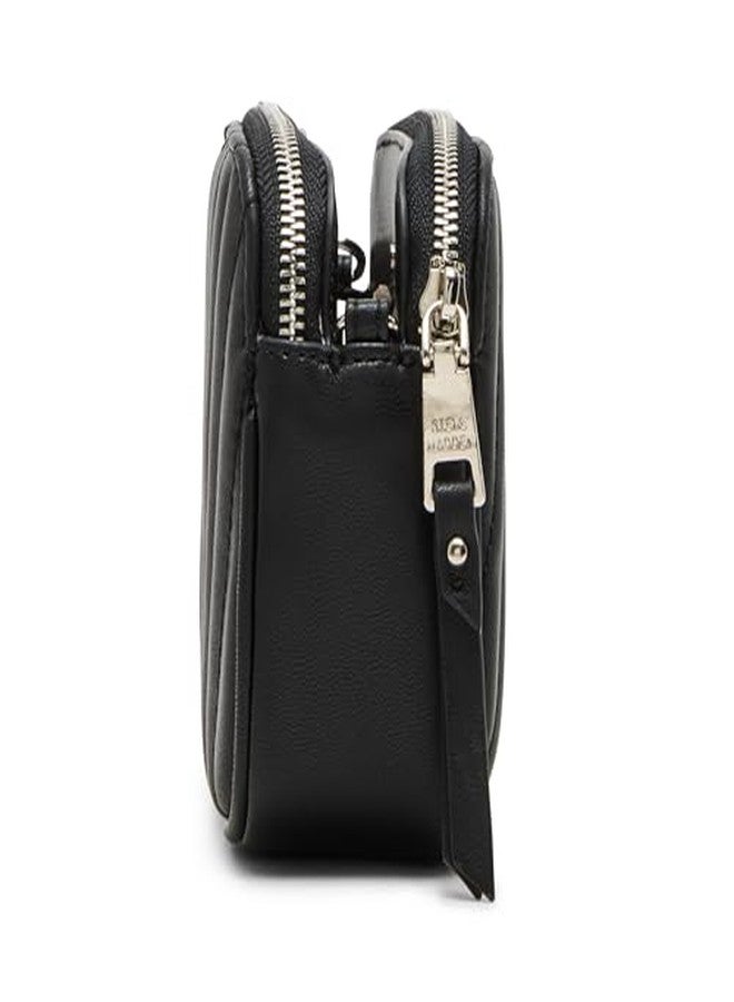 Steve Madden Daisy-H Triple Compartment Crossbody, Black - Image 5