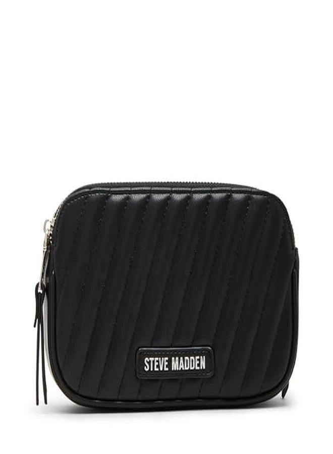 Steve Madden Daisy-H Triple Compartment Crossbody, Black - Image 3
