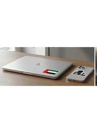 Small Vinyl Waterproof Stickers Pack (4 Pieces) – Jet Fighter, UAE Flag & Inspirational Quotes by HH Sheikh Mohammed - view 4