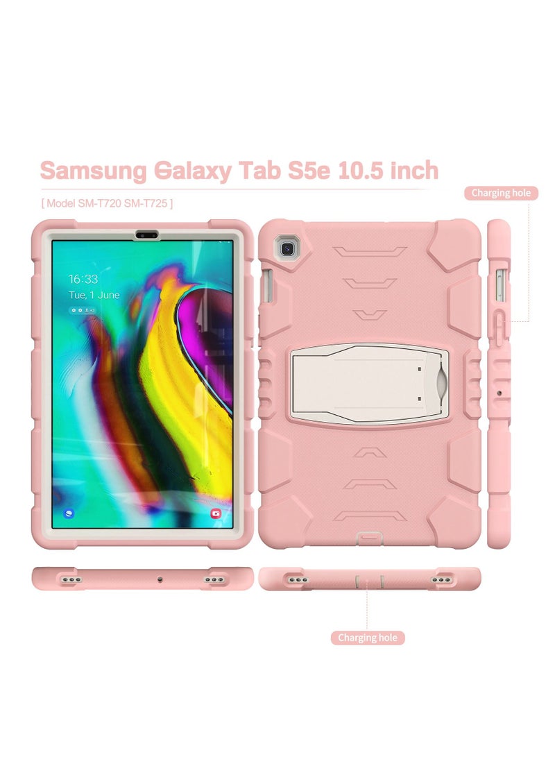GULFLINK Gulflink Protective Back Case Cover for SAMSUNG Tab S5E T720/T725 10.5 inch cherry blossoms pink - Image 4