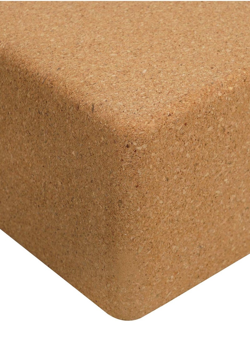 Excefore - Cork Wood Yoga Blocks, Set of 2, Support Bricks for Deeper Poses, Strength, Balance, and Flexibility, Size: 9 x 5.9 x 3 inches - Image 1