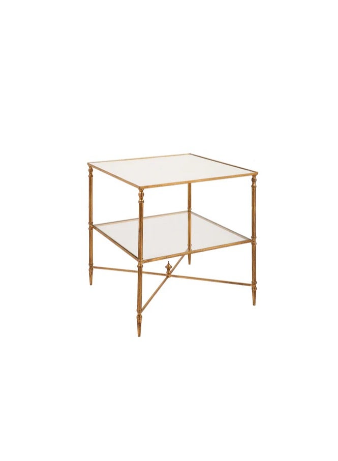 أترموست طاولة جانبية مربعة هنزلر - 66x60 سم - Image 1