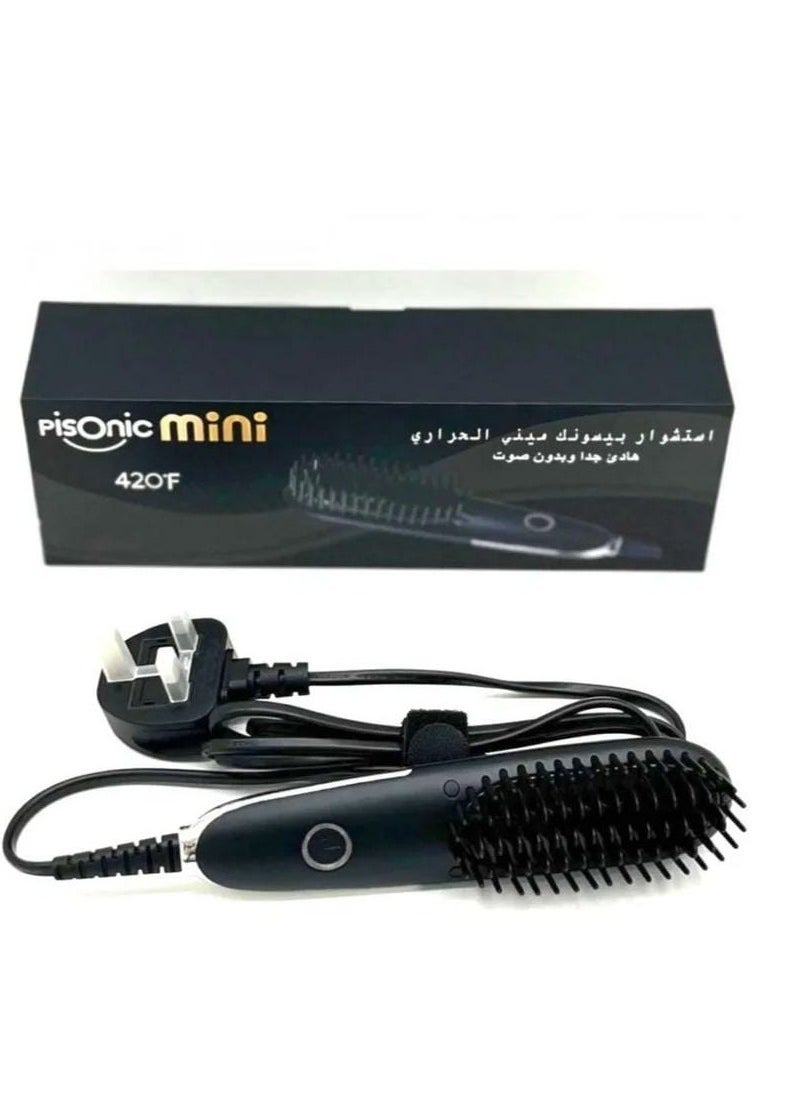 PISONIC - Besonic mini thermal hair dryer brush, very quiet and without sound, 420 F - Image 1