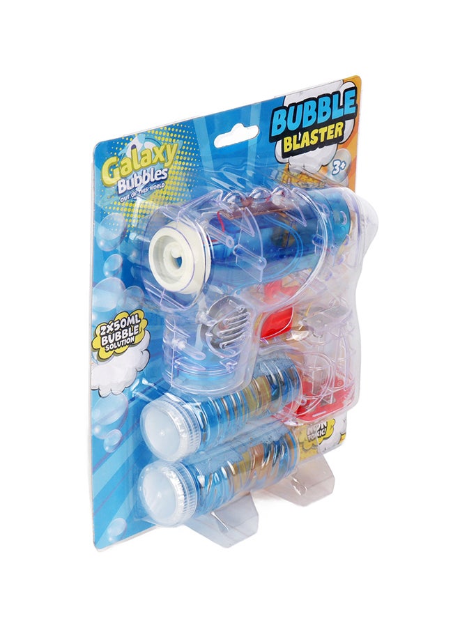 Galaxy Bubbles Transparent Laser Bubble Blaster With Light And Music  - Image 2