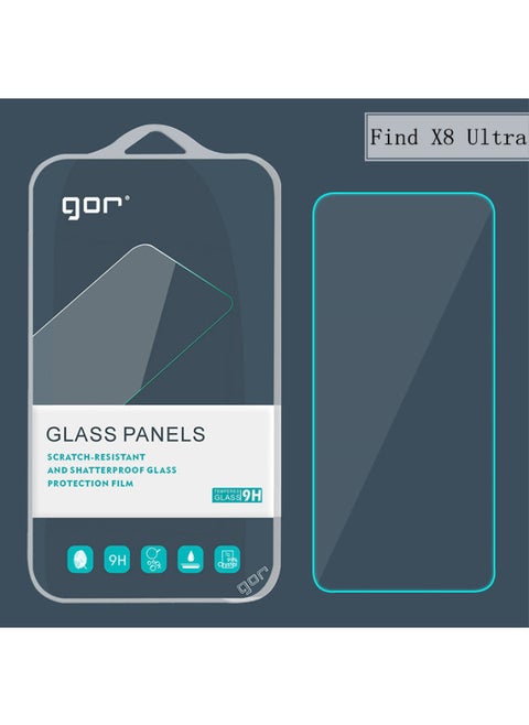 GOR For OPPOFind X8 Ultra Tempered Glass Film FindX8s Mobile Phone Screen Protector Film-Color:OPPO Find X8-Size:2.5d Curved Edge [2 Pieces]