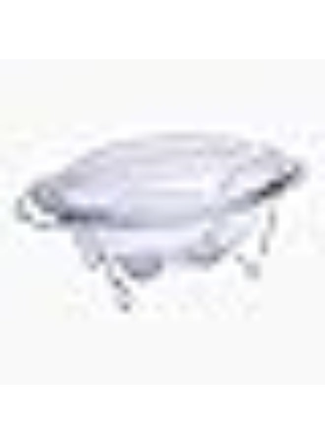 Termisil Oval Pot With Lid And Metal Holder With Candles 2.9 Liter Capacity Clear - Image 2