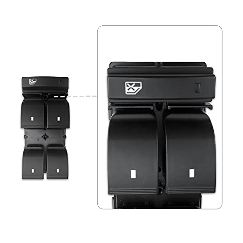 RLP Master Power Window Switch Driver Side Compatible with 2007-2014 Chevy Silverado GMC Sierra 2008-2011 HHR 2009-2017 Traverse Replacement for 25951963 20945129 25789692 - Image 3