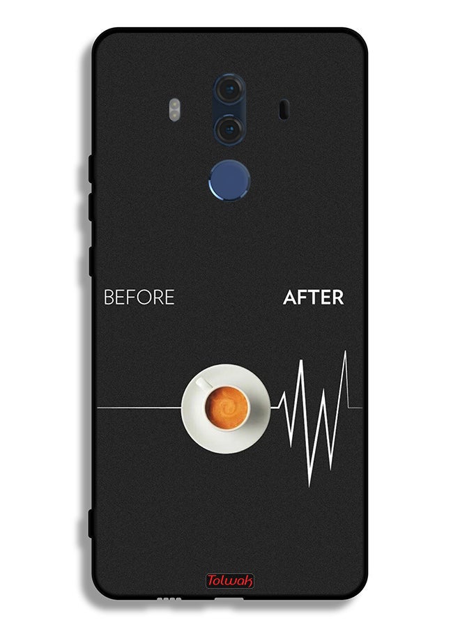 Tolwak غطاء واقي لهاتف هواوي ميت 10 برو قبل وبعد - Image 2