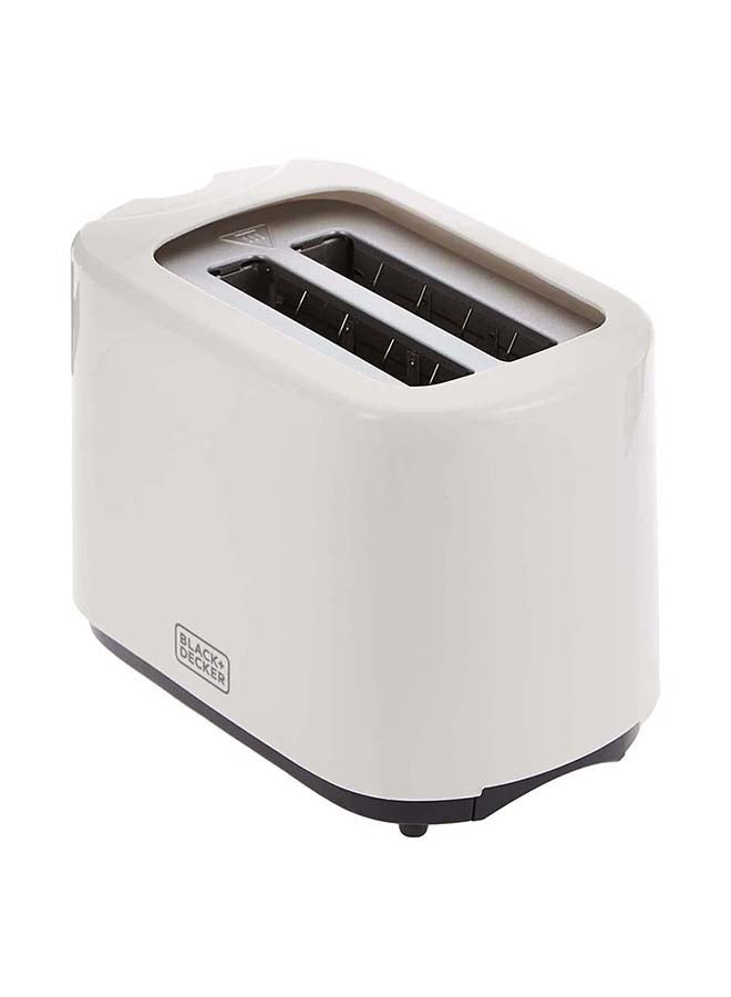 BLACK+DECKER 2-Slice Cool Touch Bread Toaster, Adjustable Browning Control, Defrost/Reheat/Cancel Functions, Removable Crumb Tray, Cord Wrap, Sleek and Compact, 2 Slices 750 W ET125-B5 White/Grey - Image 5