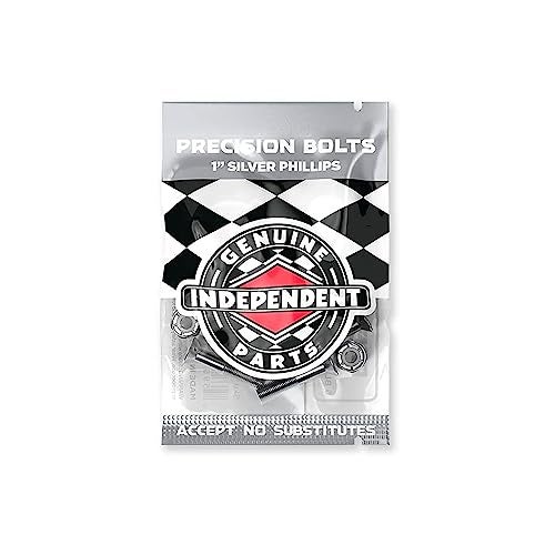 Independent Hardware 1" Black/Silver Phillips Head - Image 1