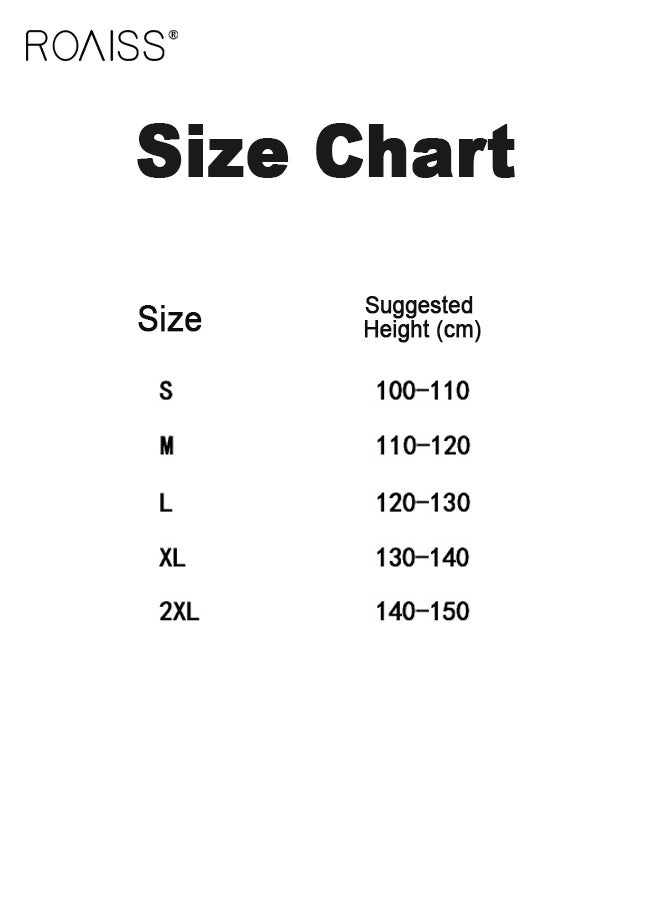 رويس سترة واقية من الشمس للأطفال مع فتحات للإبهام، وسترة رياضية قابلة للتنفس مع سحاب للإغلاق ونقوش جميلة، وملابس خفيفة الوزن ومقاومة لأشعة الشمس للأطفال، ومناسبة لأي نشاط خارجي. - Image 4