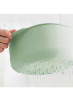 Inochi Yoko 2in1 Square Colander & Bowl Set 27cm Food Strainers | Kitchen Strainer | 2 In 1 Detachable Multi Function Mixing Bowl | For Fruits and Vegetable Cleaning and Storage - Avocado Green - pzsku/Z0B98989A932AACC54EE8Z/45/_/1724146807/d0771504-8eb7-4c2c-9802-bcc9046f1238